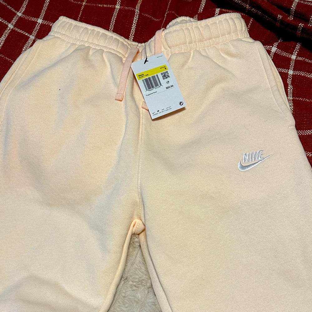 Nike Kids Light Peach Sweatpants